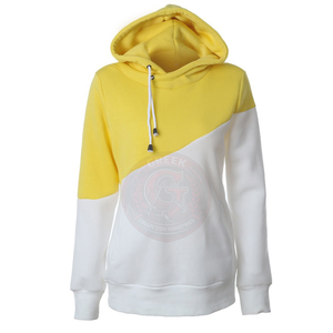 Sudadera con capucha teñida para mujer, de algodón grueso, estilo oversize, para ropa informal de moda urbana - Product Image 4