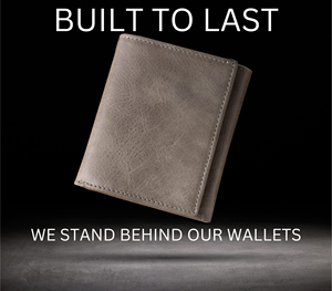 Portefeuille d'affaires à trois volets en cuir véritable de haute qualité, personnalisable avec logo, porte-cartes multiples, format court, tendance - Product Image 4