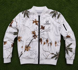 Custom Snow Camo Quilted Bomber <b>Jacket</b> for Men & Women <b>Zip</b> <b>Up</b> Flight <b>Jacket</b> Windproof Winter Hunting Outdoor Tactical <b>Jacket</b> OEM - Product Image 6
