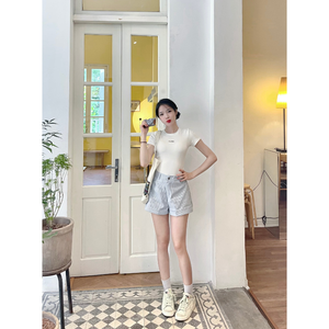 Meilleures ventes : Ensemble short femme, plusieurs tailles, taille haute, respirant, écologique, séchage rapide, biologique, fabrication vietnamienne, livraison gratuite - Product Image 6