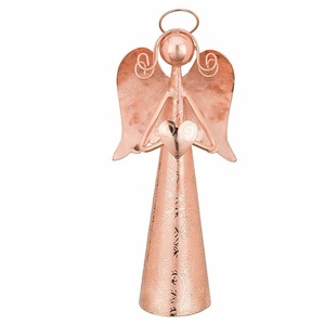 Hot Arrival Iron Metal Unique Shape <b>Tree</b> <b>Topper</b> Handmade Christmas Ornament Decoration Angel Shape Design Christmas Fairy - Product Image 2