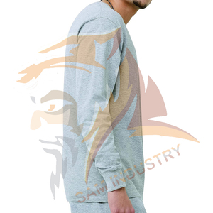 เสื้อยืดแขนยาวคุณภาพพรีเมียม ผ้าฝ้าย 100% สำหรับผู้ชาย สวมใส่สบาย น้ำหนักเบา ไม่เป็นขุย แห้งเร็ว - Product Image 6