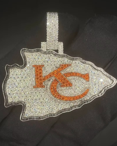Customized Luxury Hip Hop Iced Out Moissanite Letter Name Pendant 925 <b>Silver</b> Pendant Jewelry Rapper Bling Pendant For Men's - Product Image 1