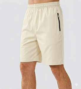 Pantalones Cortos de Hombre de Alta Calidad con Bolsillos Delanteros de Lona, Secado Rápido, Transpirables, con Cierre de Cordón, Hechos a Medida, Casuales, de Verano - Product Image 1