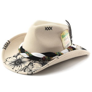 Elegante Sombrero Vaquero de Cuero Estilo Western - Moderno, Informal, para Pesca, Invierno, Fiestas, Viajes, Unisex - Product Image 6