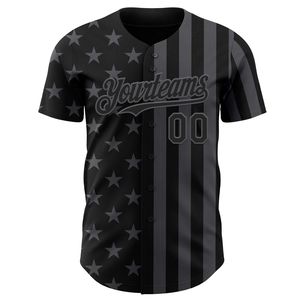 Maillot de baseball personnalisé unisexe à manches courtes avec boutons sur le devant, imprimé Yourteams 00, respirant, anti-humidité, en polyester, col rond/col en V - Product Image 1