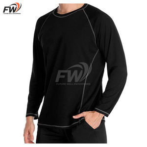 Rashguard de BJJ de Color Liso Personalizado de Alta Calidad, Venta Caliente, Rashguard Lightning, Ropa Deportiva para Hombre, Pakistán - Product Image 4