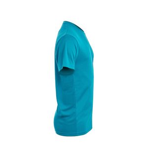 เสื้อยืดสีดำเรียบแบบขายส่ง รับสกรีนโลโก้ เสื้อยืดกีฬา สำหรับกีฬาและฟิตเนส - Product Image 3