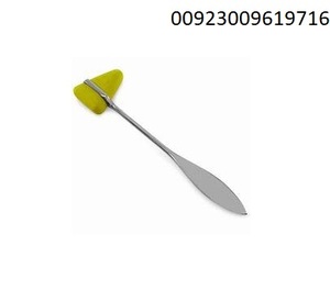 Marteau de réflexes neurologiques Taylor avec tête rouge discrète en acier inoxydable – Outils et fournitures pour médecins - Product Image 6
