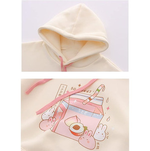 Sweat à capuche pour femme d'hiver avec logo frontal, séchage rapide, respirant, tissu doux et confortable pour un style décontracté - Product Image 5