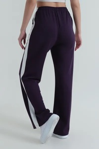 EVERGLOW Women's Mid Waist Straight Pants 100% Silk <b>Canvas</b> Fabric Breathable Eco-Friendly Waterproof Drawstring Closure Full ODM - Product Image 4