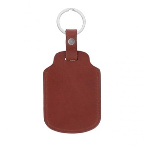 Solid Car <b>Keyrings</b> Wholesale Luxury keyholders personalized keychains Fashionable Pouch colorful genuine leather gifts for <b>men</b> - Product Image 2