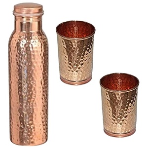 Health Benefits Pure <b>Copper</b> <b>Water</b> <b>Bottle</b> Metal Hammered Design <b>Bottle</b> for Drinking Purpose <b>Water</b> <b>Copper</b> <b>Bottle</b> - Product Image 1