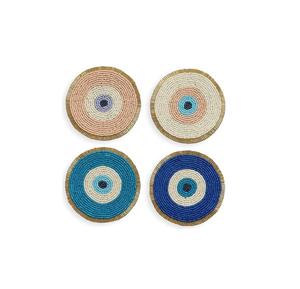 Sous-verre en perles de verre artistiques, avec un artisanat complexe fait main, adapté aux collections de décoration intérieure de créateurs - Product Image 6