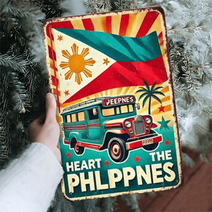 CIFbuy Targa in Alluminio Vintage Rustica 8x12 Pollici (20.3x30.5cm) Decorazione per la Casa con TikTok per Servizio Ritiro Temu - Product Image 1