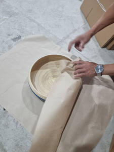 ถาดไม้ไผ่สำหรับตกแต่งที่ให้บริการเป็นมิตรต่อสิ่งแวดล้อมถาดอาหารผลิตจากเวียดนามแบบปั่นที่ทันสมัยคุณภาพสูง - Product Image 5