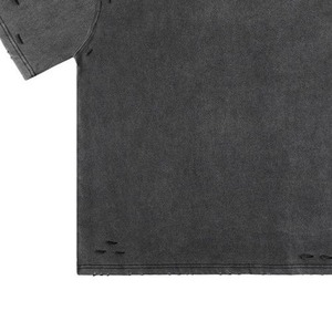Nueva Camiseta Oversize de Estilo Urbano con Lavado Ácido, Personalizada, Vintage, de Corte Regular, Manga Corta, Cuello Redondo, con Efecto Desgastado - Product Image 2