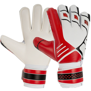 Football Goalkeeper Gloves Full <b>Finger</b> PU Leather Non Slip Breathable Adjustable Wrist <b>Strap</b> Hook Loop Closure Unisex Silicone - Product Image 6