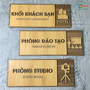 Letrero Decorativo de Madera para Colgar, Placa Personalizada para Puerta o Pared, Estilo Rústico, Decoración para Hogar, Oficina o Cafetería - Product Image 5