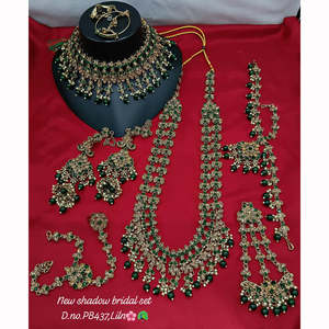 Luxury Fine Jewelry <b>Set</b> Featuring Sparkling Austrian <b>Beads</b> Stunning Choice for Bridal Wear and Party Looks - Product Image 1