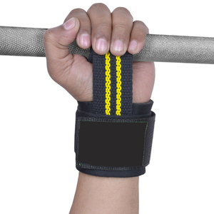 Sangles de musculation en néoprène personnalisables (logo et couleur) pour la gym, l'entraînement, la musculation, équipement de sécurité - Product Image 4