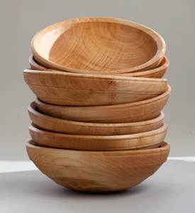 Luxury Handcrafted Wooden Charger <b>Plate</b> Beautiful Turned Mango Wood Classic Design <b>Stand</b> Decorative Multipurpose Wedding Serving - Product Image 1