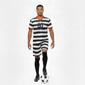 Vêtements de sport respirants pour l'entraînement, maillots de football, ensembles d'uniformes, pack de maillots de football à manches courtes - Product Image 5