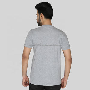 เสื้อยืดคอตตอนยูนิเซ็กซ์ ทรงปกติ ไซส์พลัส แขนสั้น ระบายอากาศได้ดี แบบเรียบง่าย ขายส่ง รับสั่งทำพิเศษ ทรงปกติ ไซส์พลัส ด้านหน้า - Product Image 2