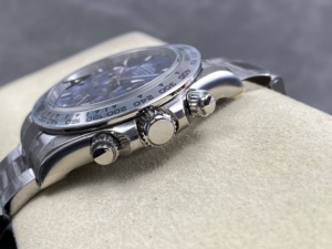 Reloj Mecánico Impermeable de Calidad Super Clon, Fábrica VS, Acero 904L, Movimiento 4131, Cronógrafo Multifunción, Azul - Product Image 3