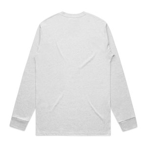 Premium 100% Combed Cotton Full Sleeve Shirt <b>White</b> <b>Tee</b> Anti-Shrink Thick Knit Relaxed Fit Jersey Blank Design Full Sleeve Shirt - Product Image 2