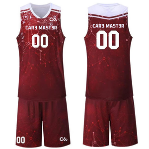 Conjunto de Pantalones Cortos y Camiseta de Baloncesto de Talla Grande, Uniforme de Baloncesto de Verano de Alta Calidad, Transpirable, Antibacterial y de Secado Rápido - Product Image 3