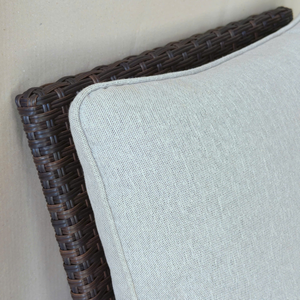 MODERN STYLE Vietnam <b>Outdoor</b> Furniture NGUYEN DECOR Vietnam Metal Customized Color Office Building Double half <b>round</b> wicker - Product Image 6