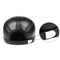 Casquettes de baseball en cuir véritable de qualité supérieure, unisexes, vintage, couleur unie, ajustables, fabriquées à la main, pour un usage décontracté