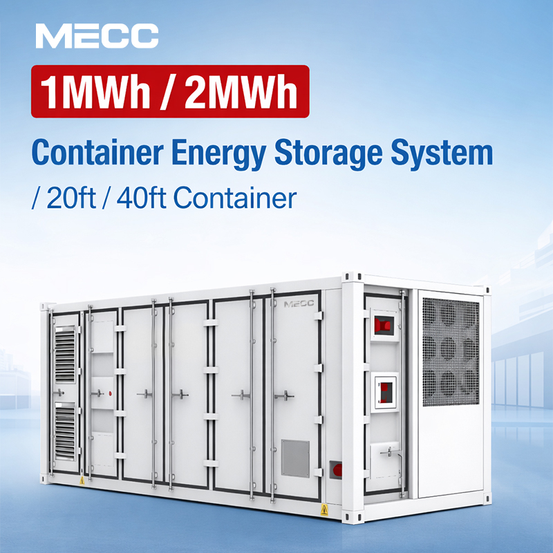 Outdoor Containerized BESS 50KW 100kWh Commercial