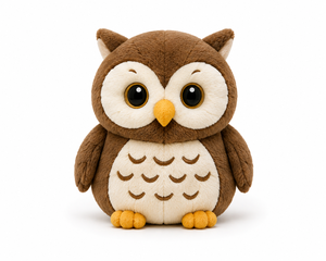 Peluche de búho, juguete de peluche suave de búho, lindo muñeco de peluche de búho, juguete de peluche de búho de dibujos animados, juguete de abrazo de búho bebé, peluche de búho kawaii, búho de peluche para dormir - Product Image 1