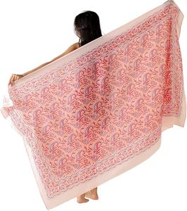 Sarong en mousseline transparente pour femme, prêt pour les vacances, idéal pour la plage - Product Image 2