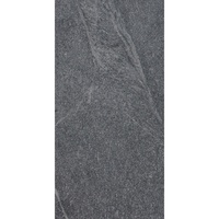 Carreaux muraux en céramique noire de haute qualité, effet charbon de bois, 300x600mm, finition brillante, résistants à l'usure, imitation brique, pour hall moderne