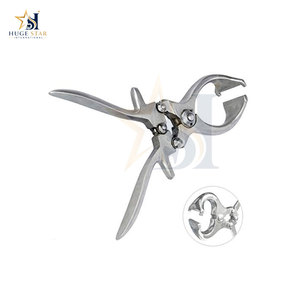 Équipement vétérinaire professionnel réutilisable en acier inoxydable pour les procédures d'élevage, instruments de castration pour les soins à la ferme - Product Image 2