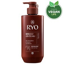 Acondicionador Líquido Vegano Ryeo 480ml Black Cloud para Volumen y Fortalecimiento de Raíces, Aroma a Madera y Almizcle, Alivio para la Caída del Cabello, 1 Unidad - Product Image 1