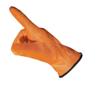 ถุงมือหนังแกะเกรดพรีเมียมอเนกประสงค์สำหรับคนขับรถ ช่างซ่อม  ใส่สบาย ปรับขนาดข้อมือได้ ทนทานต่อการฉีกขาด - Product Image 2