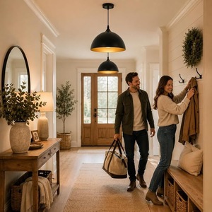 Lampe suspendue industrielle, luminaire de plafond en métal élégant pour îlot de cuisine, salle à manger, café, bar, restaurant, maison - Product Image 6