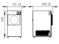 4Kg 6Kg 10Kg 15Kg Fruit Gevriesdroogde Mini Groente Huis Vriesdroger Machine Voedsel Vacuüm Lyofilisator