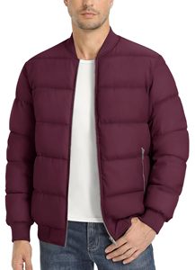 Veste d'hiver extérieure personnalisée brillante pour homme, doudoune décontractée à capuche pour homme, doudoune ultralégère à capuche pour homme grande taille, fournisseur - Product Image 5