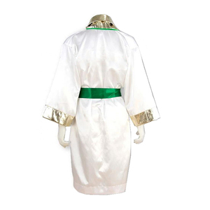 Bata de Entrada de Boxeo Estilo Peso Pesado de Satén de Lujo con Capucha para Noche de Combate, con Opciones de Nombre y Diseño Personalizados - Product Image 5