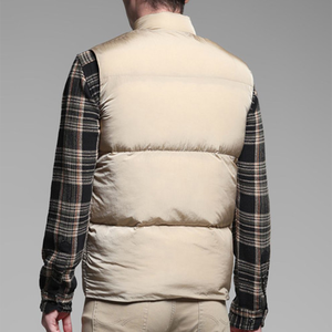 OEM Custom Men Plus Size <b>Winter</b> Quilted <b>Jacket</b> <b>Waterproof</b> Windbreaker Zipper Hoodie Embroidered Casual Snow Wear puffer hiking - Product Image 4
