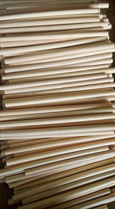 Wholesale Bamboo <b>Straw</b> Set <b>Reusable</b> Eco Friendly Natural Drinking <b>Straws</b> with Brush for Party Bar Cafe Restaurant Retail - Product Image 2