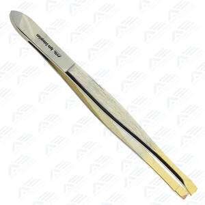 Pince à sourcils inclinée avec marque privée Équipements de beauté Instruments de soins de beauté Pince à sourcils Instruments de beauté Outils - Product Image 4