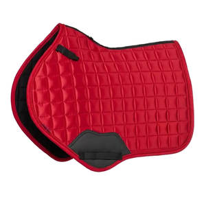 Euro Cavall Satin Loire - Forro de malla de tela satinada, tela exterior mate y brillante, almohadilla de silla de montar para equitación, doma y salto, con amortiguación. - Product Image 1