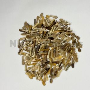 Monturas de Gafas de Cuerno de Búfalo Hechas a Mano, Duraderas, Color Marrón Claro, Forma Irregular, Artísticas y Coleccionables - Product Image 3
