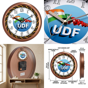 Reloj de Pared Decorativo con Impresión Personalizada Leader - Producto Promocional para Oficina, Día de la Madre, Día del Padre y Halloween - Product Image 3